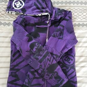 Reversible DC zipup hoodie